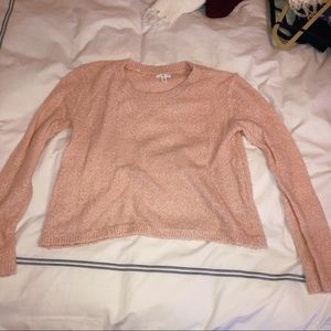 Pink sweater